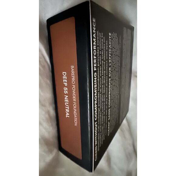 BareMinerals Barepro 16hr Skin-Perfecting Powder Foundation Deep 55 Neutral NIB - Picture 2 of 3